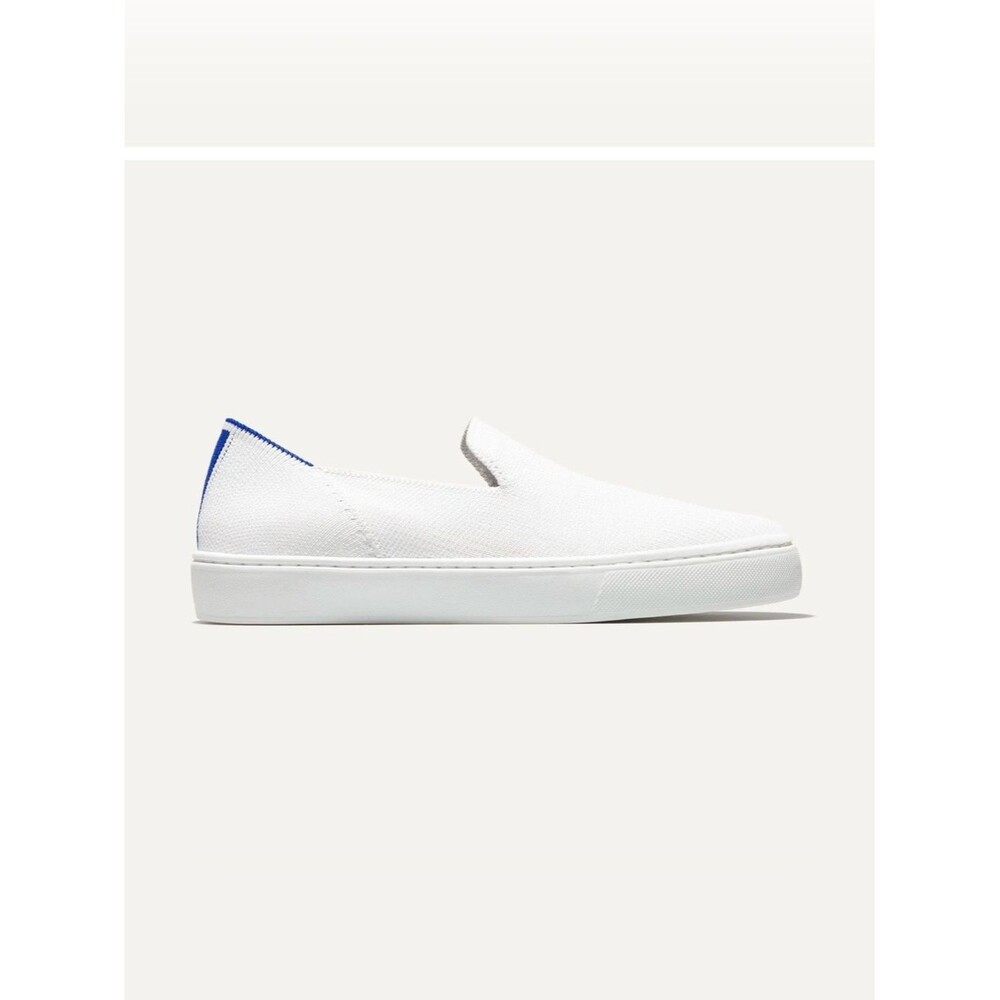Rothy's The Original Slip-On Sneakers Bright White 8.5